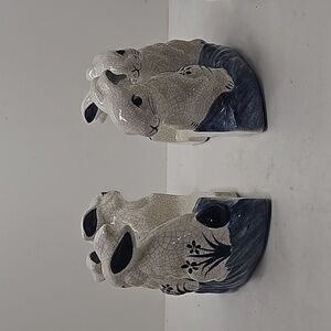 Dedham Pottery / Potting Shed Table Centerpiece 8 3/4 in.